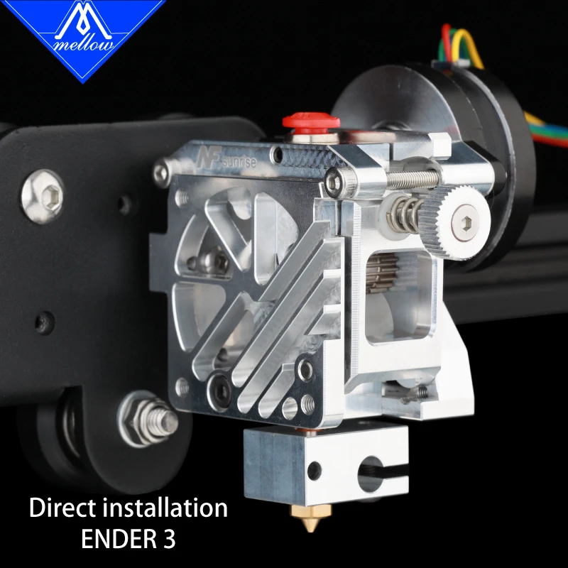 Экструдер с двойным приводом NF-sunrise V1.1 легкий для обновления 3D-принтера Aquila Ender 3 V2