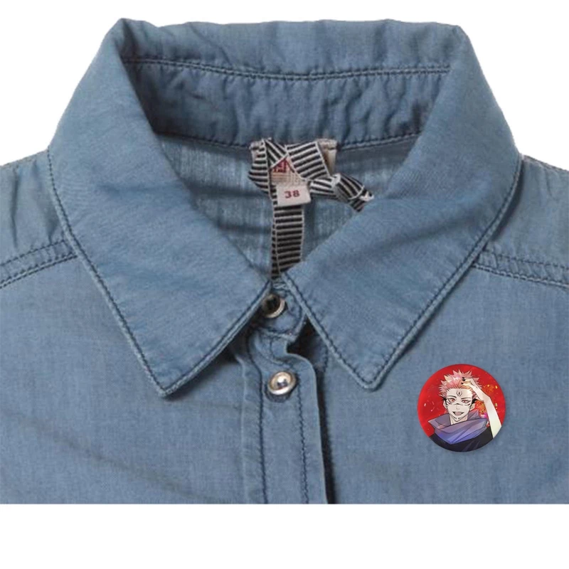 

Anime jujutsu kaisen anime fan badge two-dimensional surrounding brooch