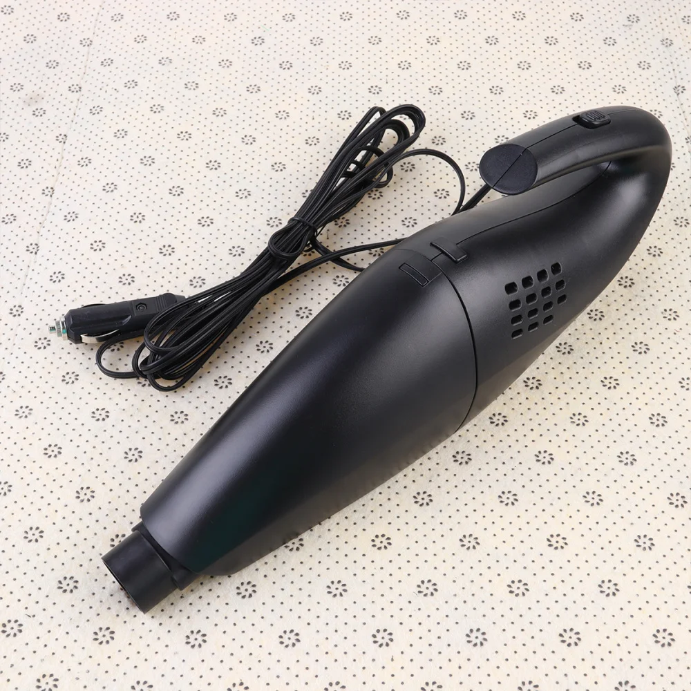

Handheld Dust Collector High Power Practical Mini Durable Wired Dust Collector for Car (Wired Pattern Black)