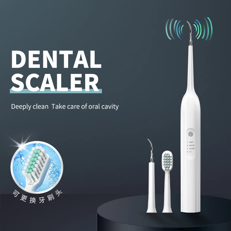 

Water Flosser Oral Irrigator Ultrasonic Calculus Remover Dental Scaling Scaler Sonic Smoke Stains Tartar Plaque Teeth Whitening