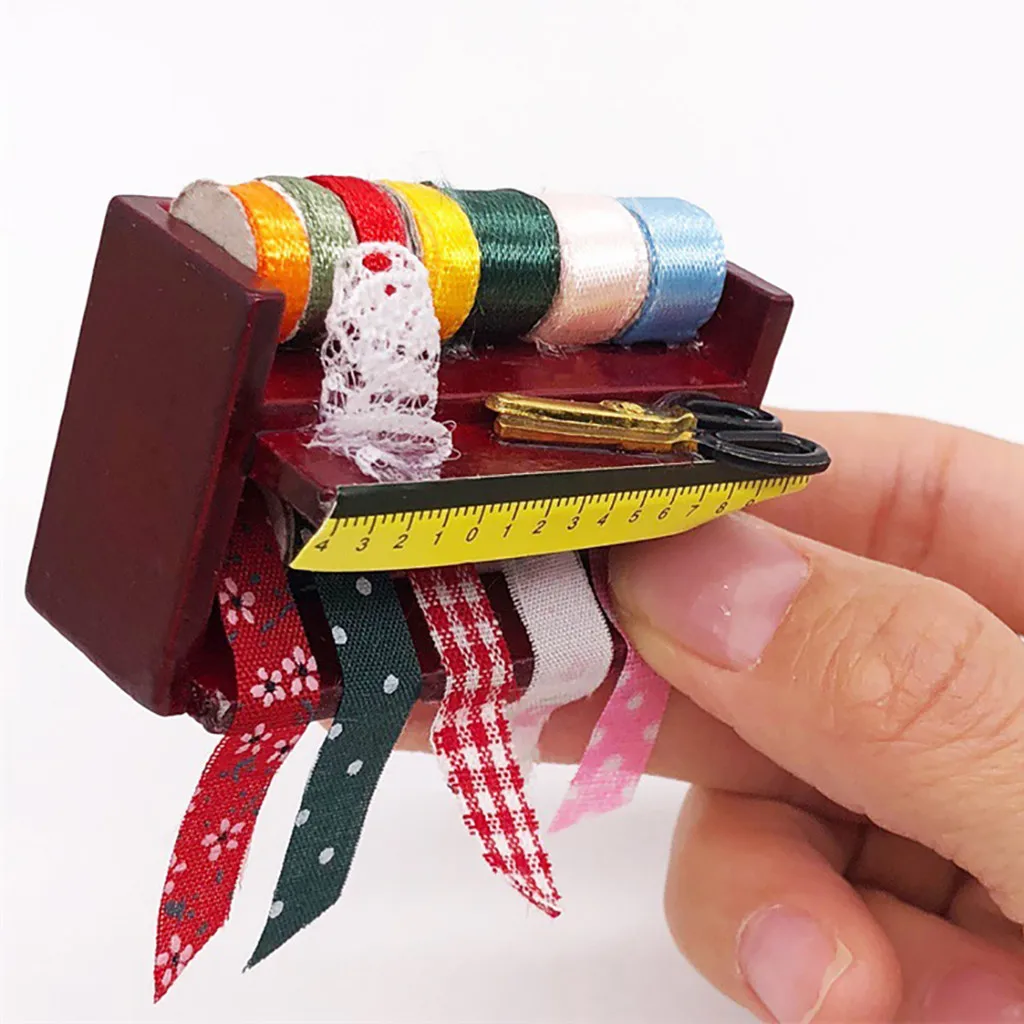 Горячая продажа кукла принцессы деревянный кукольный домик Миниатюрный 1:12