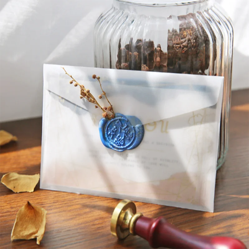 

Retro Sealing Office Stamp Lacquered Seal Suit Wax Spoon Seal Handle Antique Spoon School Supplies