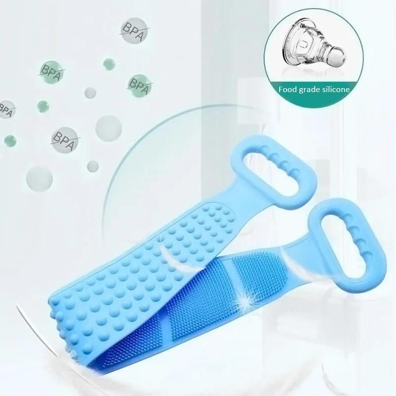 Силиконовые щетки банные полотенца щетка для тела пояс ванны отшелушивающая