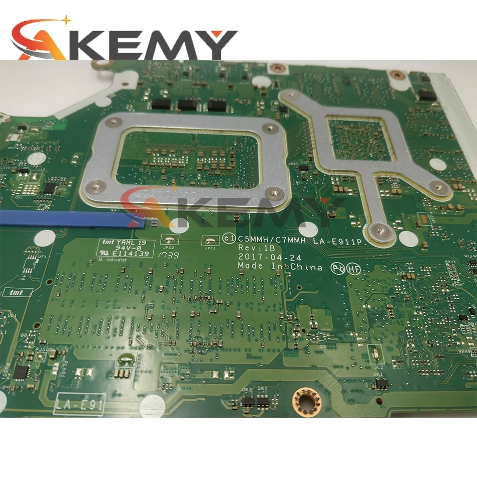 Verkaufen LA-E911P Laptop Motherboard For Acer A715-71G Original Mainboard I7-7700HQ GTX1050