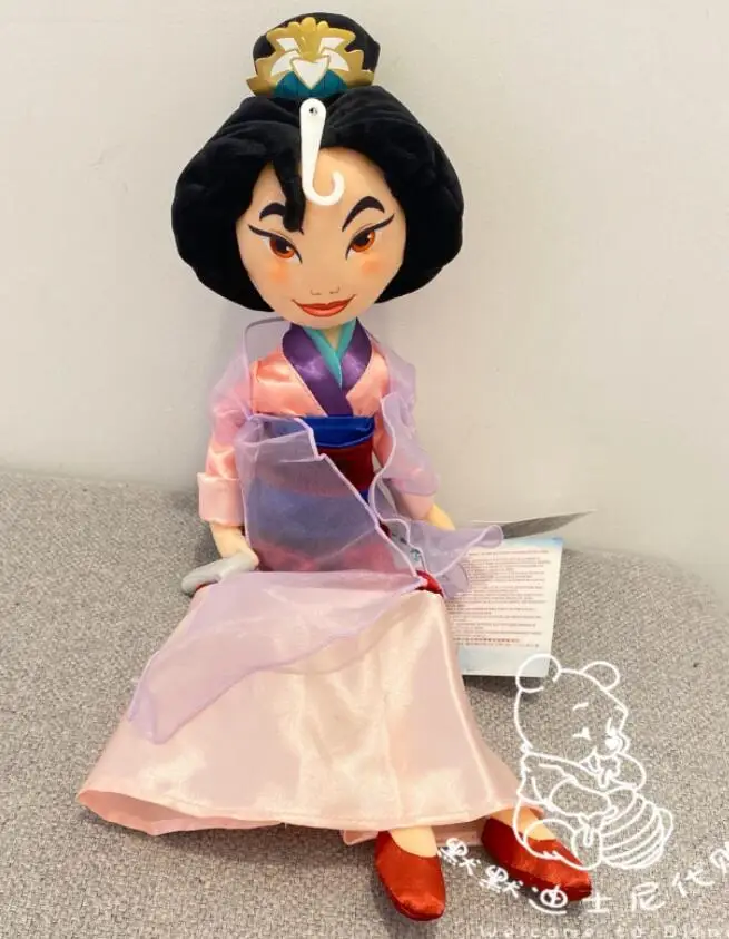 Принцесса мулановая кукла мини плюшевые игрушки 35 см мягкие принцессы куклы для