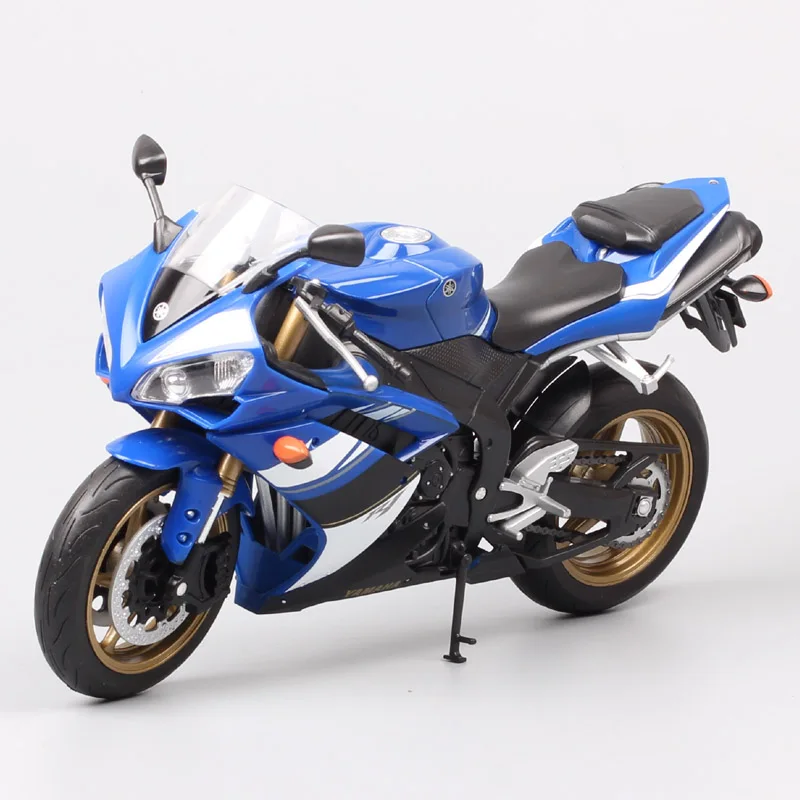 1:10 масштаб welly большой Yamaha YZF-R1 мотоцикл Diecasts и игрушечные транспортные средства гоночный мотоцикл модель игрушка подарок для коллекции детей
