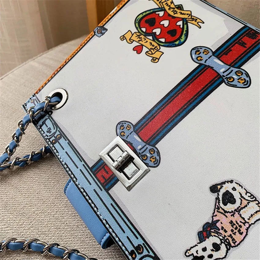 TOYOOSKY женская сумка 2020 новые напечатанные сумки на плечо модные большие