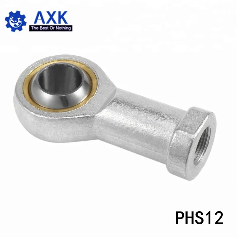 4 шт. Бесплатная доставка PHS12 12 мм встраиваемые правой рукой концы стержня с