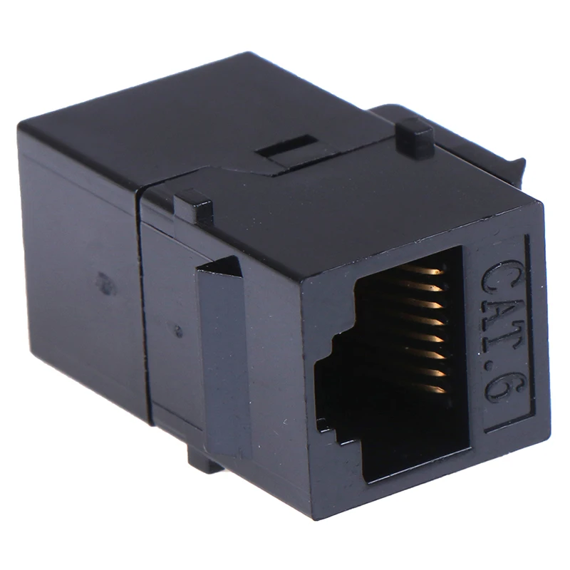 

Переходник с гнезда RJ45 на UTP Cat5e CAT6 keystone jack