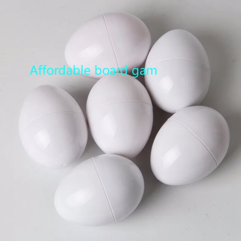 

20216/12PCS Montessori Learning Education Math Toys recognize color shape matching eggs fight inserted Puzzle For kids Toys