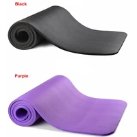 10mm extra thick yoga mat exercise mattress for yoga beginners durable nbr pilates mats healthy yoga gym studio yoga fitness