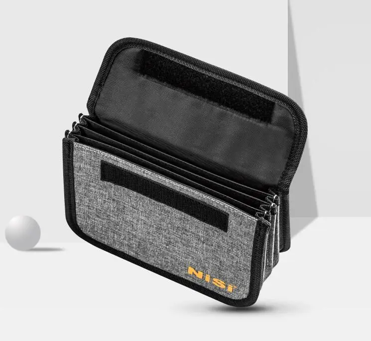 

4 pockets 100mm square Lens Filter storage case bag cover box For 100*100mm 100*150mm filter can be attached to a tripod