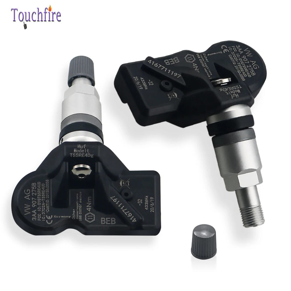Новая система контроля давления в шинах с датчиком TPMS 3AA907275 3AA907275B 433 МГц для Tiguan