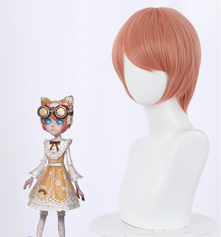 Парик для косплея персонажа из игры Трейси резник 33 см карнавальные короткие