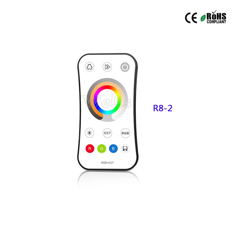 

V5-M RGB+CCT 5CH LED Controller DC12-24V 15A led Receiver;R8-2 RGB+CCT 2.4G remote LED Strip Controller for led strip light