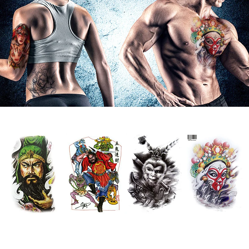 Водонепроницаемый Временные татуировки хна поддельные флеш-тату наклейки Taty Tatto