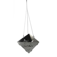 outdoor flame stove stainless steel triangle hanging platform campfire wood stove campfire convenient charcoal stove