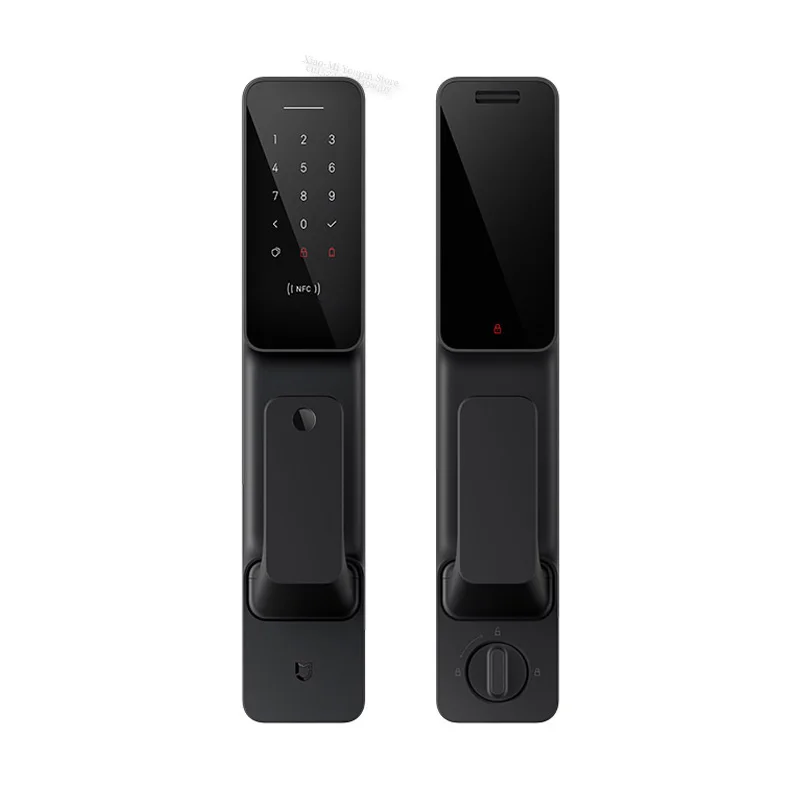 Умный дверной замок Xiaomi Mijia модель Push-pull сканер отпечатка пальца NFC Bluetooth