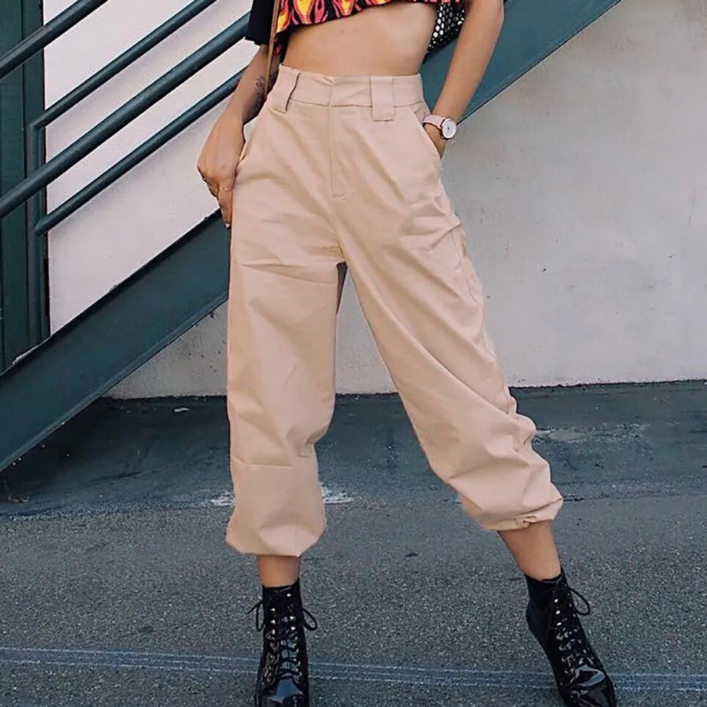 Women's Pants Women Fashion Casual Harem Baggy Hip Hop Dance Jogging Sweat Sport Slacks Trousers new style | Женская одежда