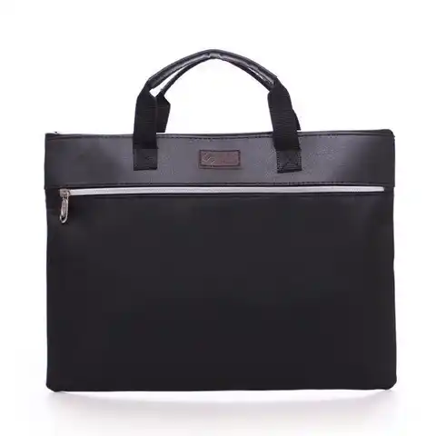 Деловой мужской портфель на молнии формата А4, мужские сумки, портативная папка для документов, для документов