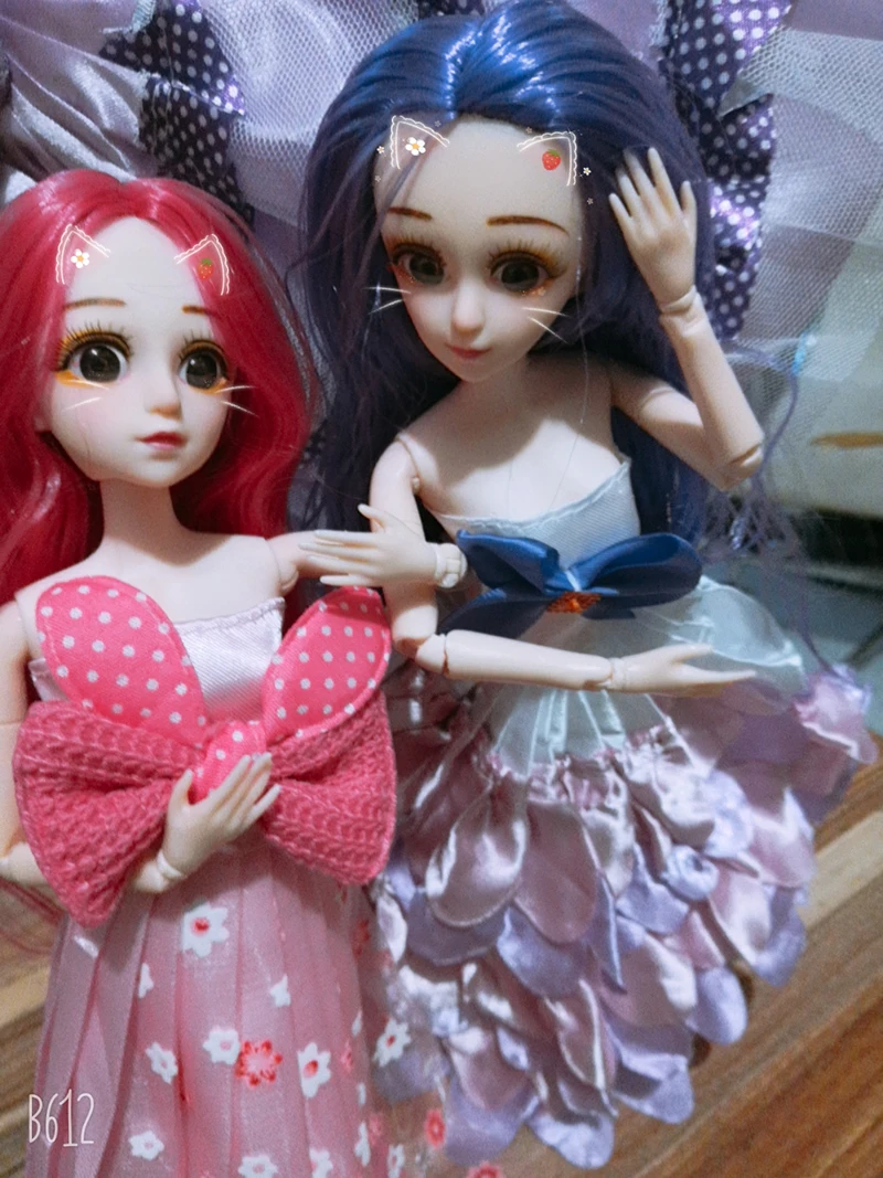 Bjd кукла волос для куклы глаза для игрушек 30 см детская одежда с фантазийным рисунком 3D реальный глаз 20 шаровой шарнир подвижный модный длинный парик волос кукла-эльф игрушка,лол куклы игрушки одежда реборна глазки