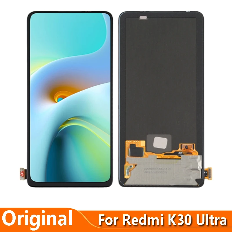 Pantalla LCD ORIGINAL de 6,67 pulgadas para Xiaomi Redmi K30 Ultra M2006J10C, montaje de digitalizador con pantalla t&aacute;ctil, piezas de repuesto-0