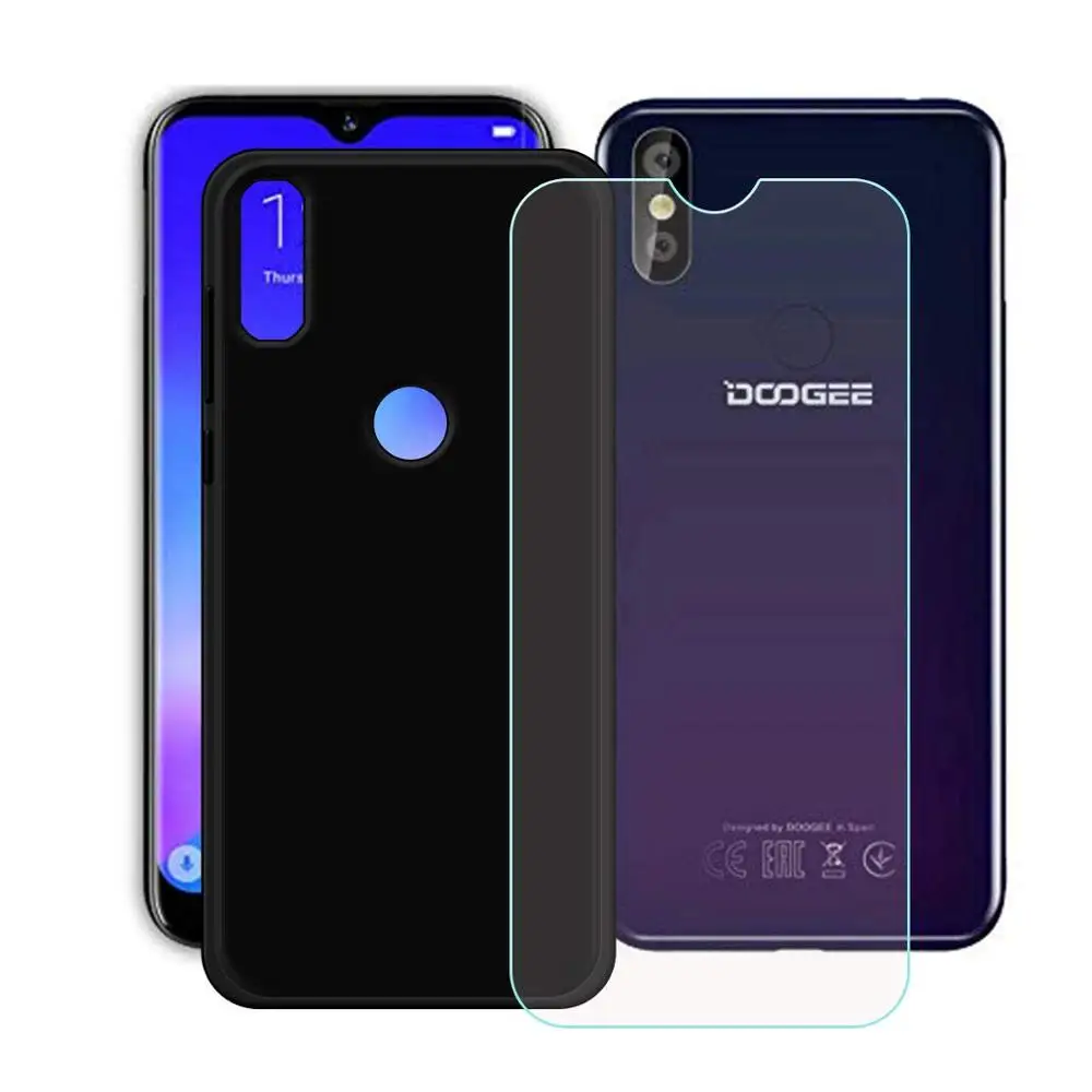 Для Doogee Y8 закаленное стекло чехол с полной защитой закаленным стеклом | Мобильные