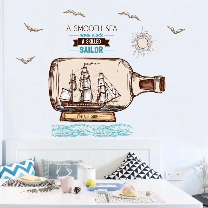 Стикеры стены s Гостиная Украшение творческий прикроватная тумбочка для спальни