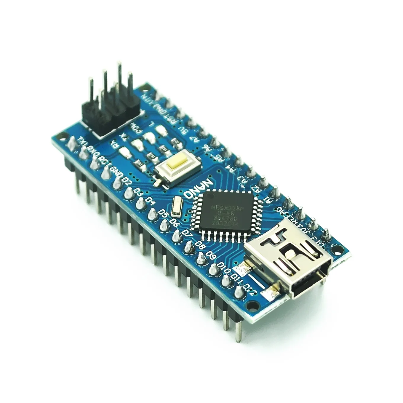 Плата совместимая с контроллером Atmega328 для Arduino Nano 3 0 10 шт. | Электронные