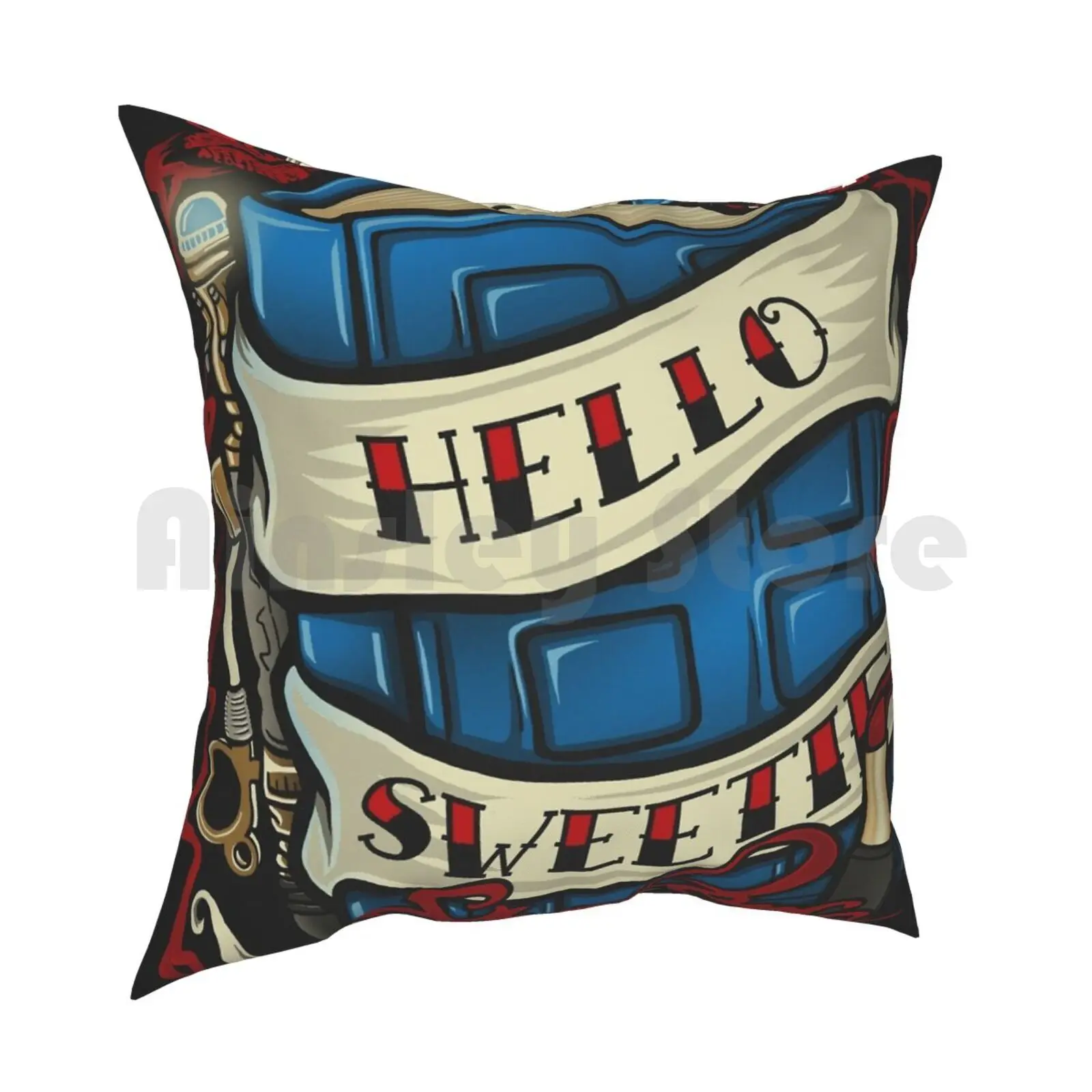 Здравствуйте милая Подушка искусственная набивка мягкая женская Обложка для