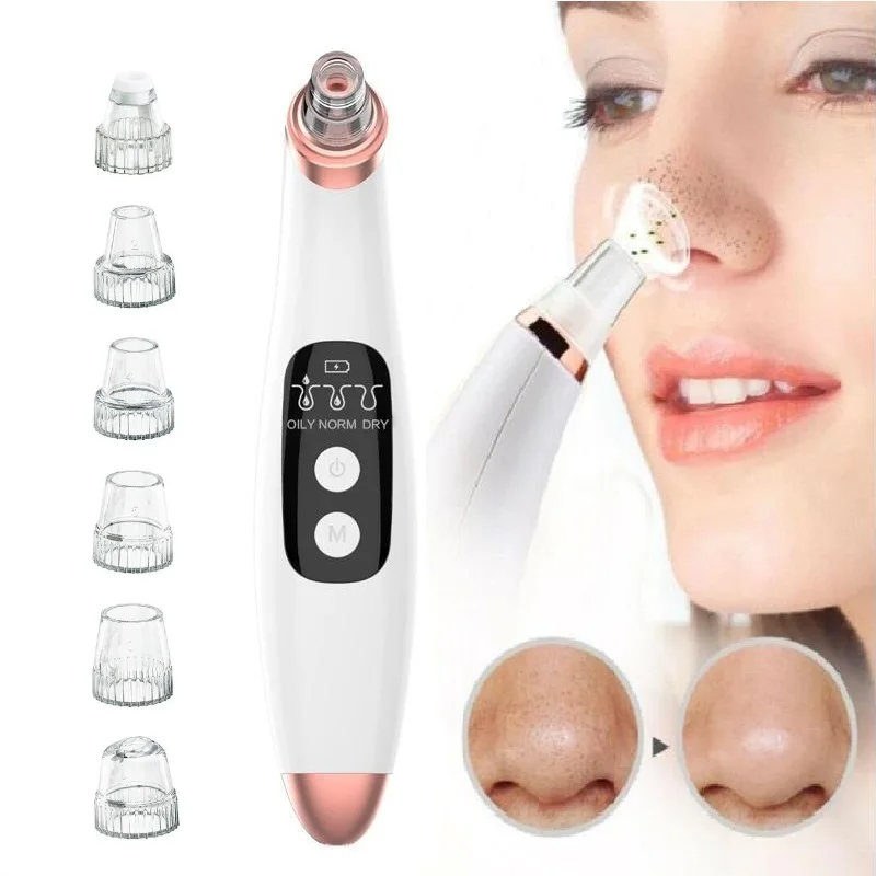 Электрический пылесос для удаления черных точек и акне инструмент средство