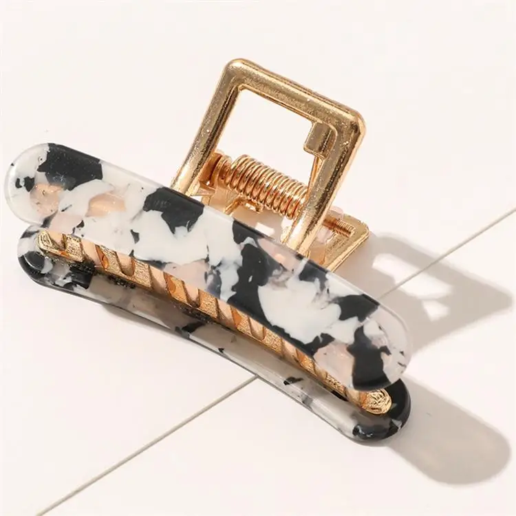 

12 color Leopard stripe Print Girls hair pins Crab Claw Clamp Women Barrettes hair clips hair accessories Headwear