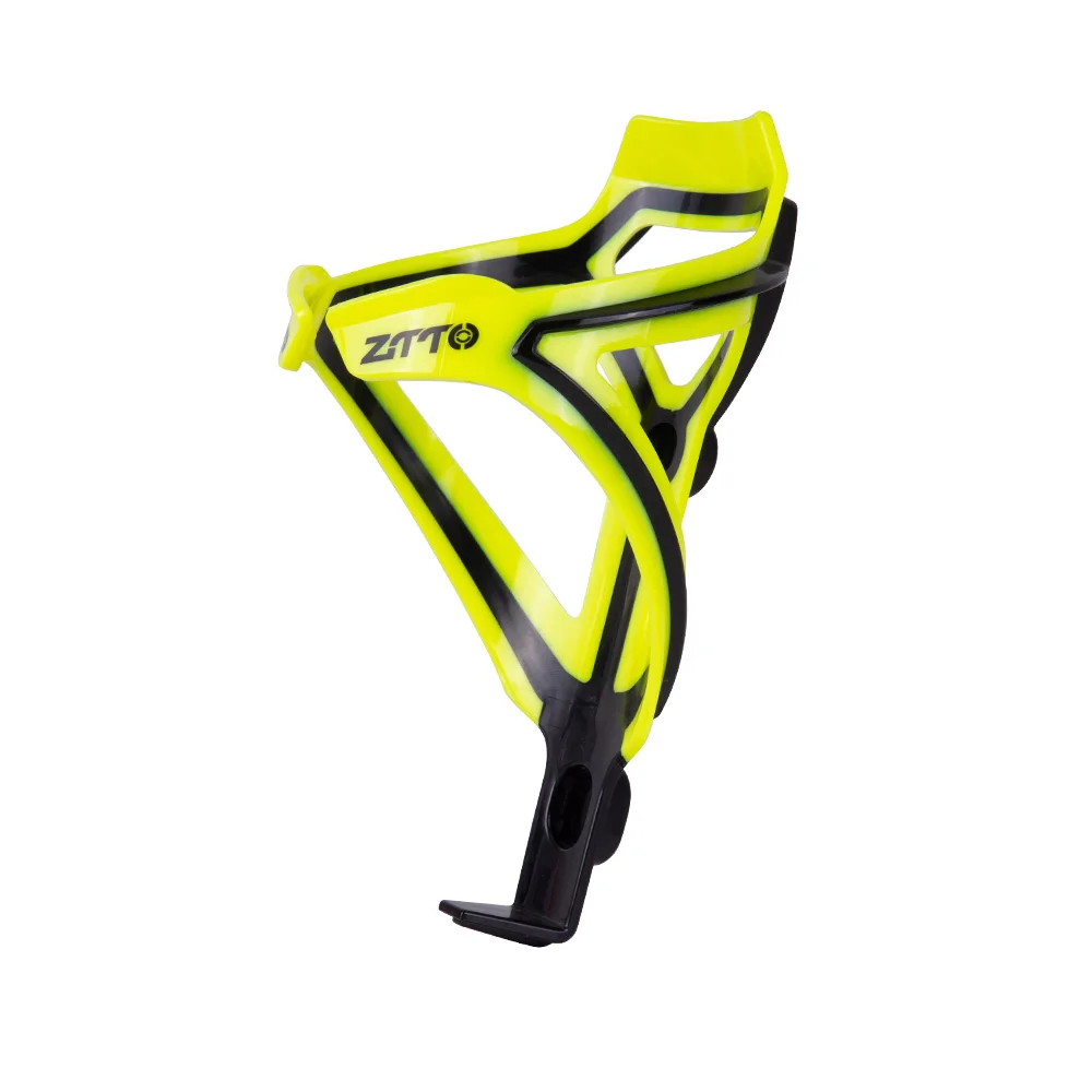 Yellow ZTTO MTB бутылочная клетка для воды дорожный велосипед держатель для бутылки высокопрочный Сверхлегкий пластик аксессуары для горного велосипеда - Цвет: Yellow