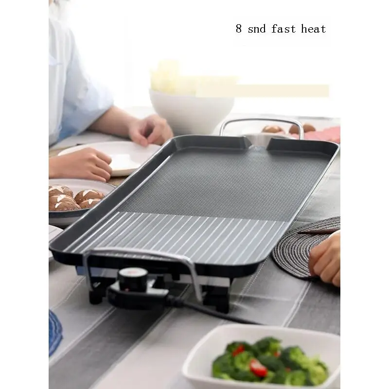 korean hotplate plate camping griglia portatile pieghevole for outdoor barbecue barbacoa churrasqueira electric bbq grill free global shipping