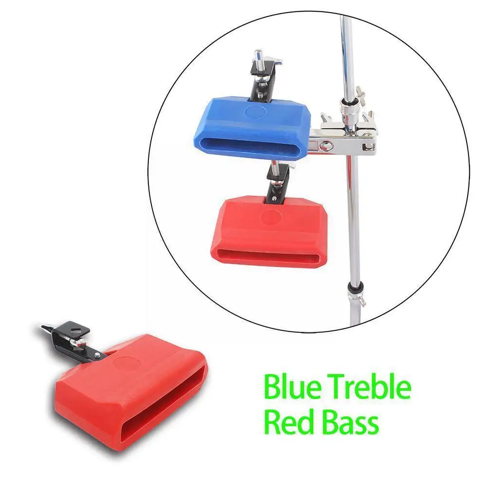 

Quality Jam Drum Cowbell Set Pitched Durable Treble Accessories Jazz Bell Part Drums Set Percussion Drum Abs V5p2