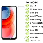Закаленное стекло для Motorola Moto E6i E7 G10 Power G30, Защита экрана для Moto G Play Stylus Power 2021, One 5G Ace Edge S, пленка