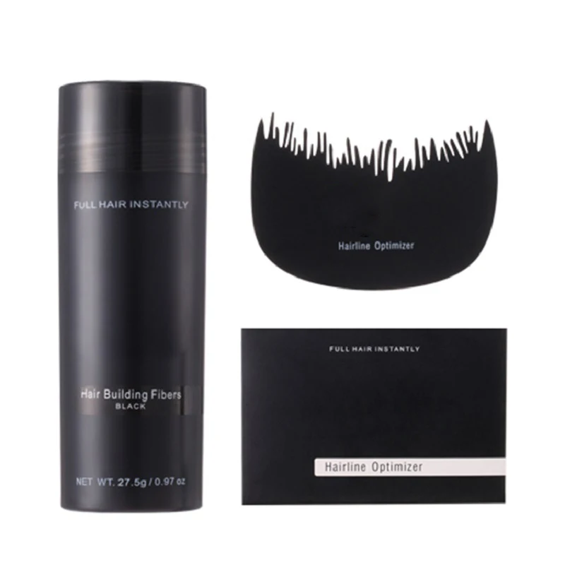 Аутентичные кератиновые волокна для наращивания волос 27 5 г 9 цветов спрей