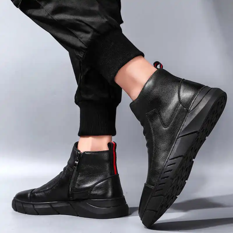 Dream Footwear Industry The Explosion Cotton-padded Shoes High Help Martin |