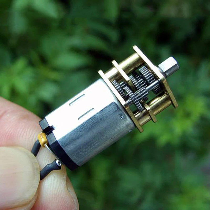 Мини драгоценный N20 полностью металлический редукторный двигатель постоянного