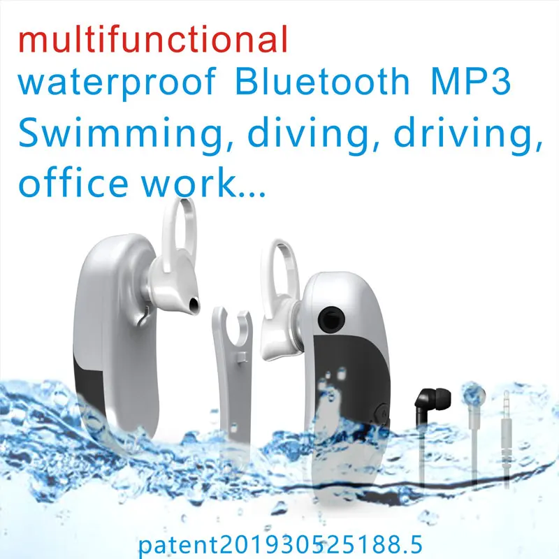 Фото 2019 модный IPX8 водонепроницаемый Bluetooth 5 0 плавательный мини MP3 плеер спортивные 2019 модный IPX8 водонепроницаемый Bluetooth 5 0 плавательный мини MP3 плеер спортивные