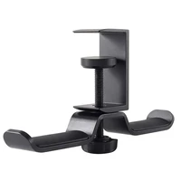 dual headphone stand under desk universal pc gaming desk headphone hanger 360 degree rotatingearphone mount rack