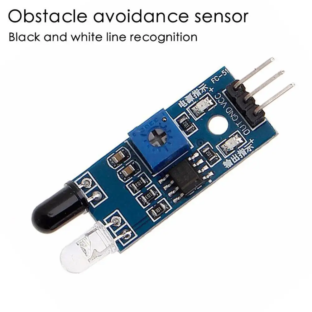 

2021 NEW 1PC IR Infrared Obstacle Avoidance Sensor For Smart Car Robot Module F3L8
