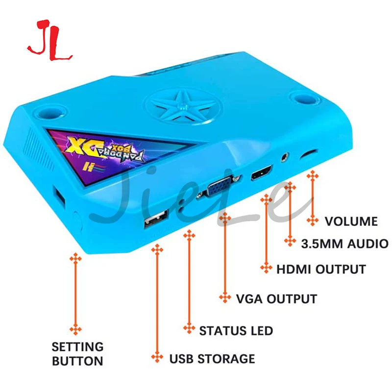 NEW ARRIVAL ORIGINAL 3A GAME Pandora box DX 2992 in 1 jamma arcade version game board CRT/CGA VGA HDMI OUTPUT