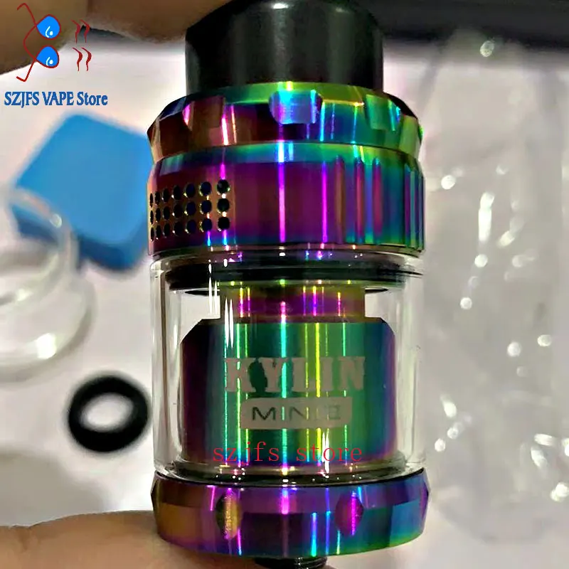 Kylin мини V2 RTA Tank 3 мл/косметика парфюмерия диспенсер 5 мл Емкость 24 4mm Одиночная