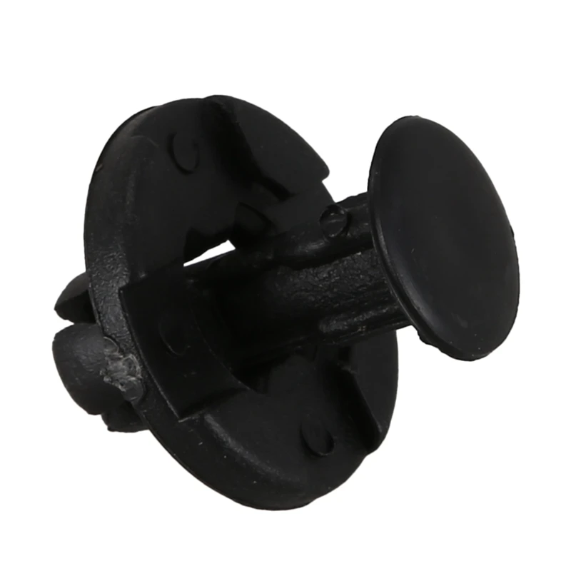 

25 Pcs Plastic Push in Bumper Fender Door Rivets Clip 8mm Hole Black & 10Pcs Plastic Fastener Clip 8mm for Nissan