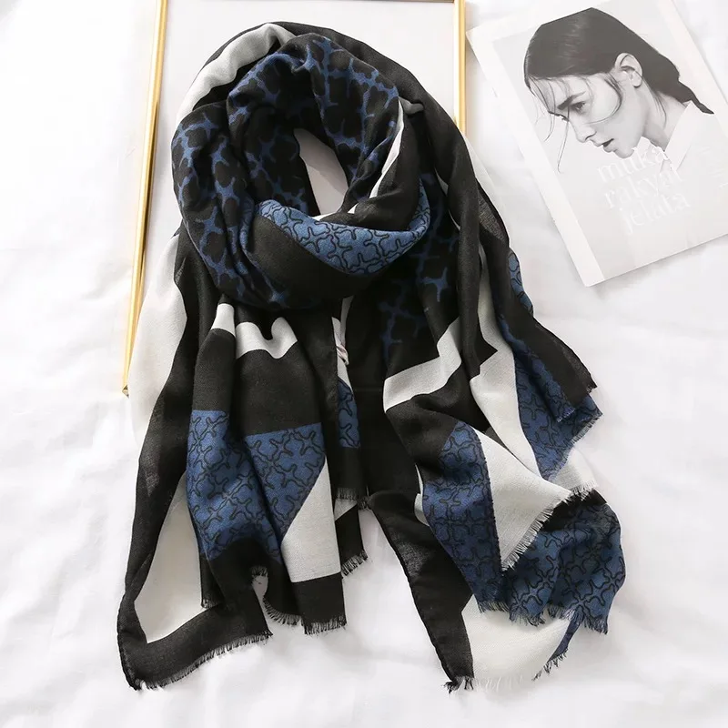 Новинка Осень зима 2021 Женская пляжная качественная шаль модные женские шарфы из