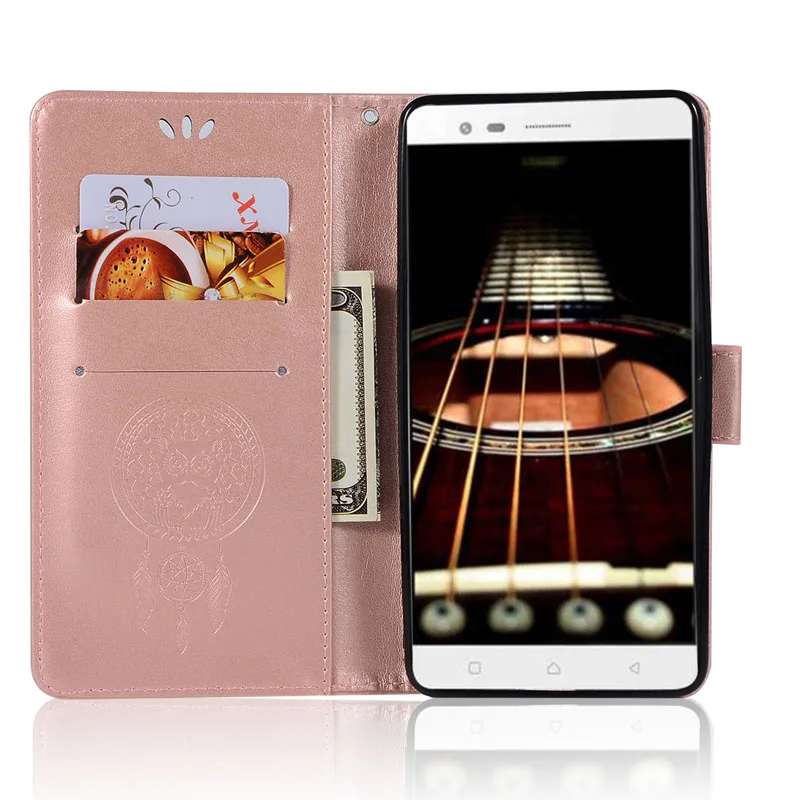 Милый чехол с совой для Lenovo K5 Note A7020 кожаный силиконовый чехол-книжка откидной