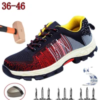 safety 78 work safety boot for mens steel toe anti smashing indestructible outdoor protective breathable shoes free shipping