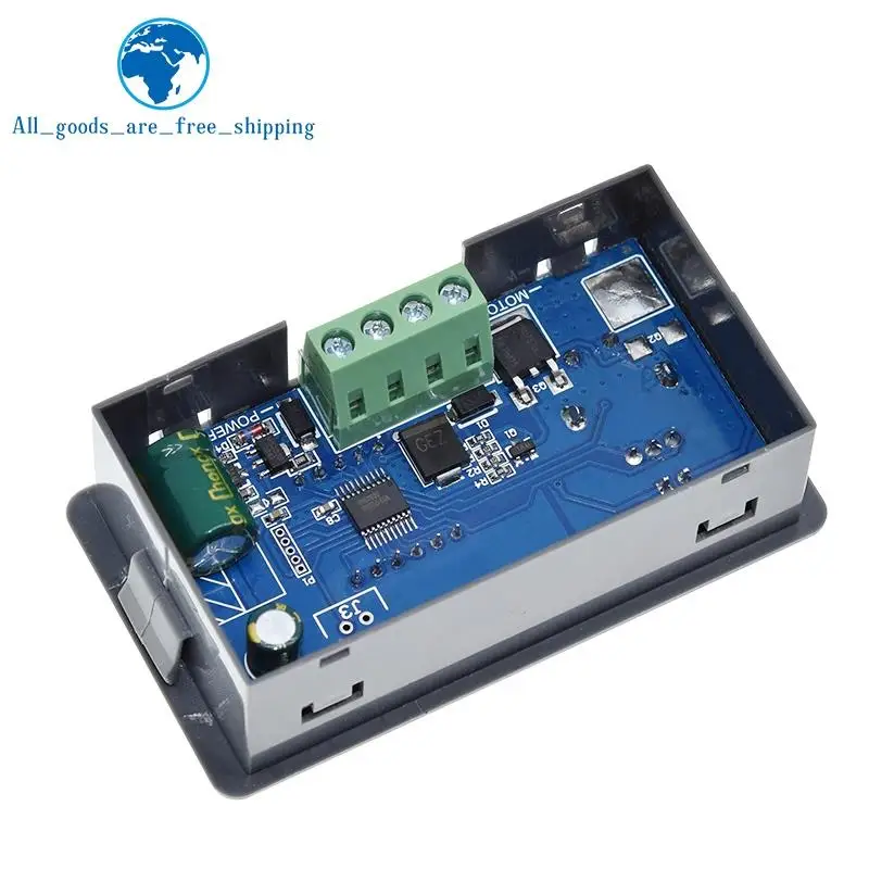 DC 5-30V 12v 24v 5A Motor Controller PWM Adjustable Speed Digital display encoder duty ratio frequency MAX 15A ZK-MG | Обустройство