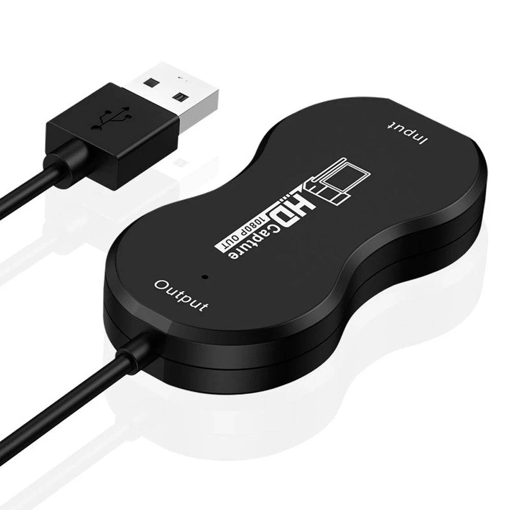 

USB для мультимедийного интерфейса высокой четкости, видеоколлектор для игр, мониторинг записи в реальном времени, карта захвата USB2.0